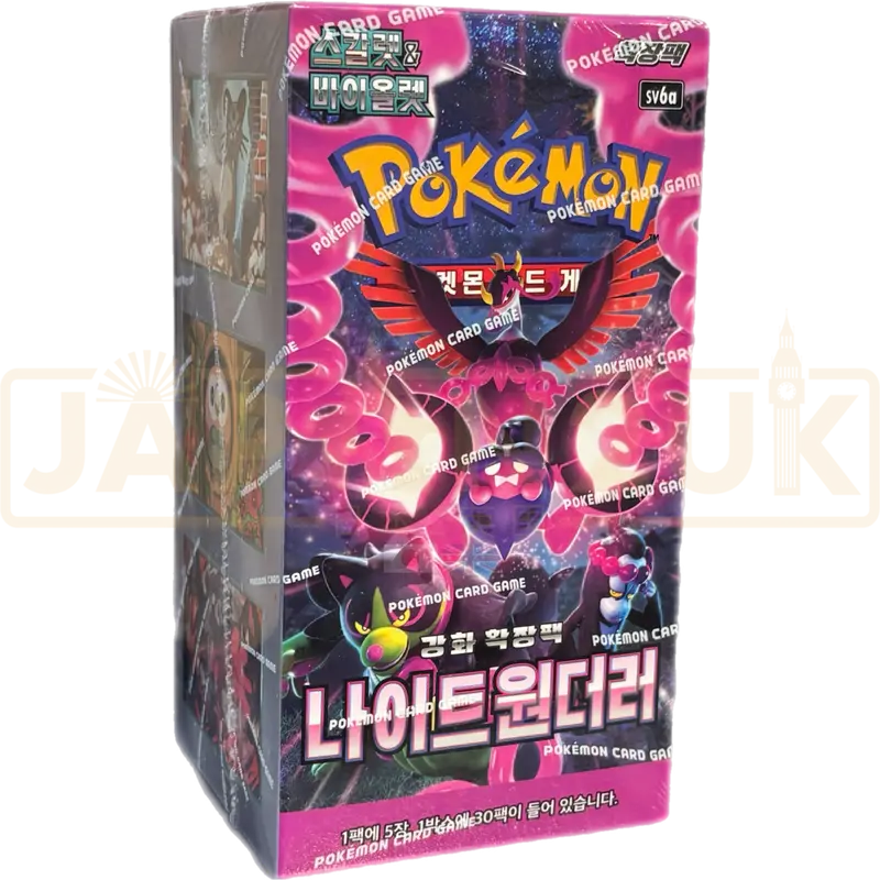 Pokemon Night Wanderer sv6a Korean Booster Box