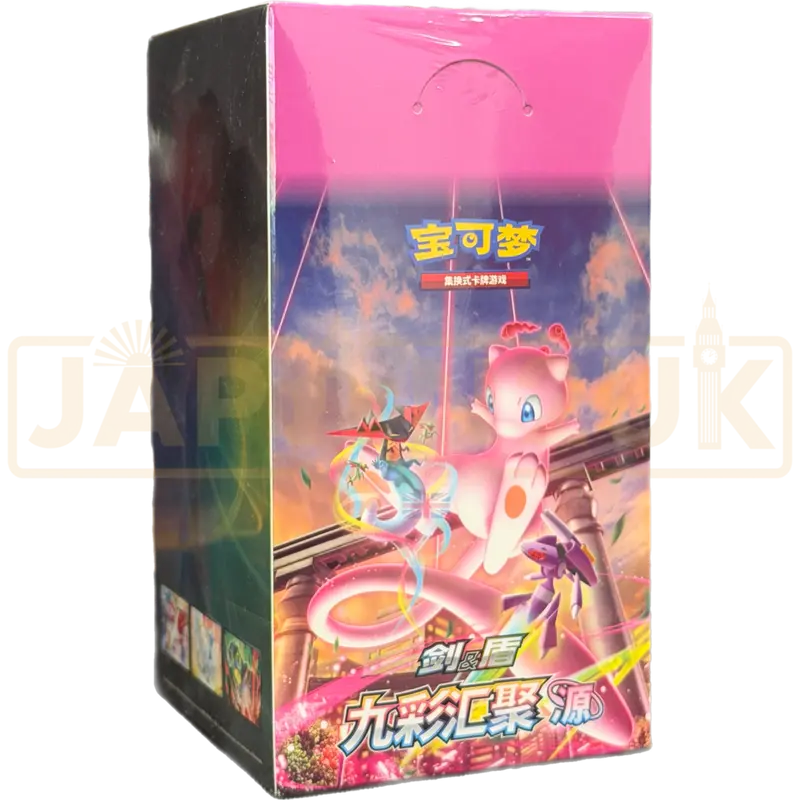 Pokemon Nine Colors Gathering Mew cs4b C Simplified Chinese Slim Booster Box