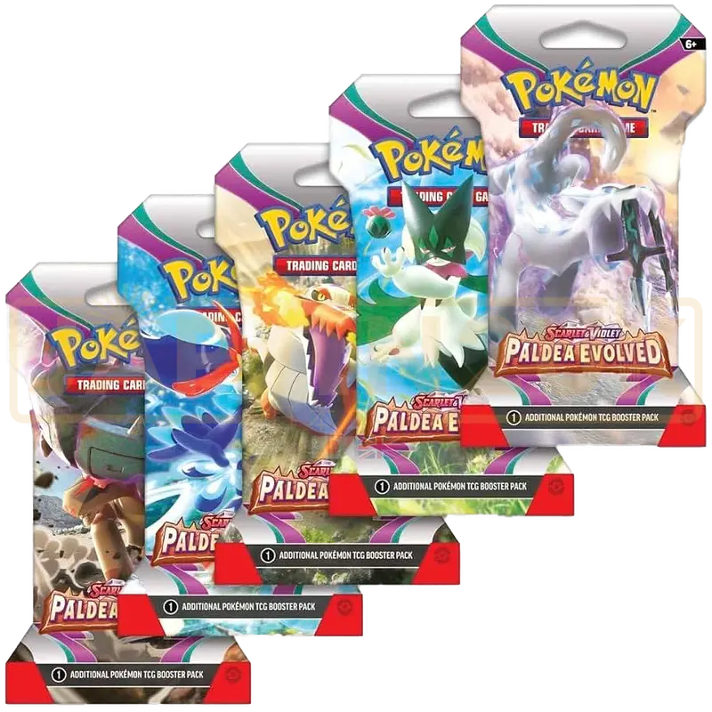 Pokemon Paldea Evolved English Sleeved Booster Pack