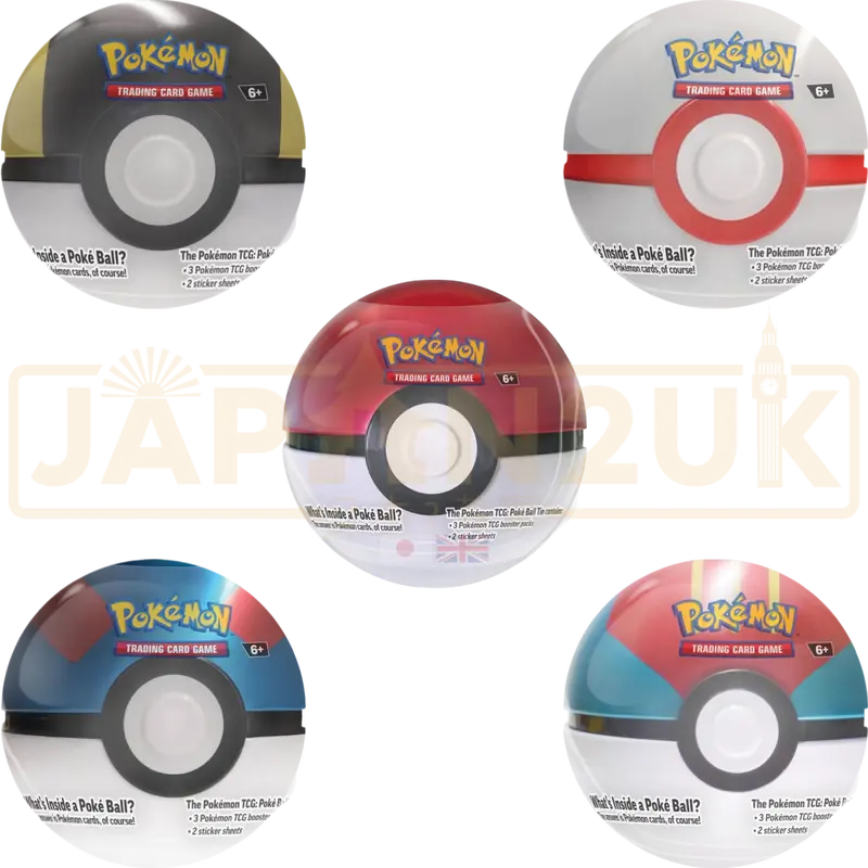 Pokemon Poke Ball 2024 English Tin