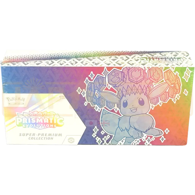 Pokemon Prismatic Evolutions English Super Premium Collection Box