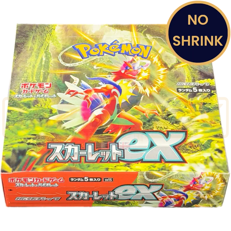 Pokemon Scarlet ex sv1S No Shrink Japanese Booster Box