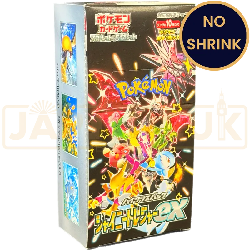 Pokemon Shiny Treasure ex High Class sv4a No Shrink Japanese Booster Box