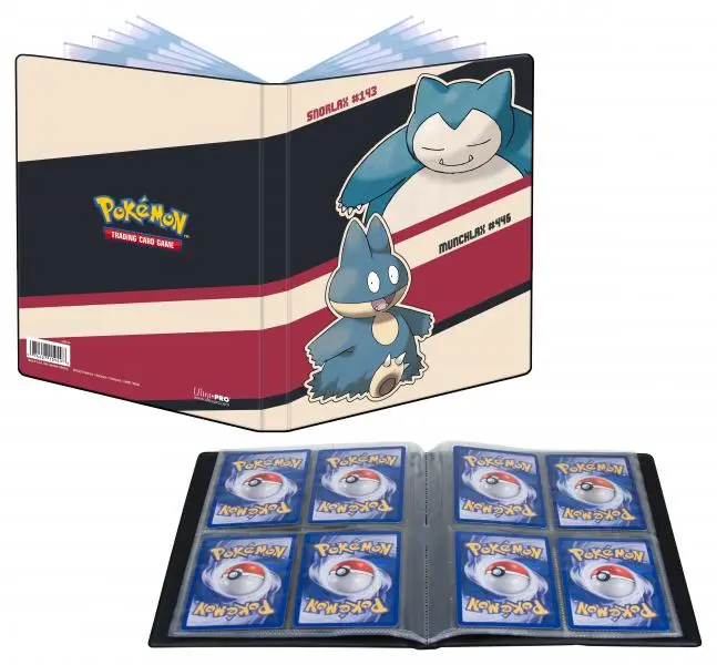 Pokemon Snorlax & Munchlax 4-Pocket Portfolio