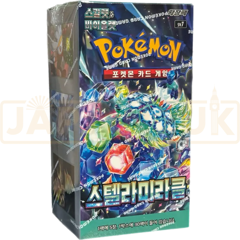 Pokemon Stellar Miracle sv7 Korean Booster Box