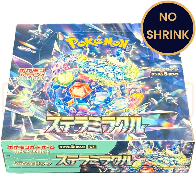 Pokemon Stellar Miracle sv7 No Shrink Japanese Booster Box