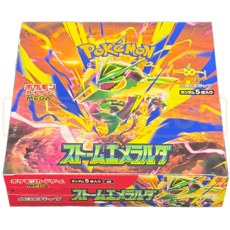 Pokemon Storm Emeralda m6 Japanese Booster Box