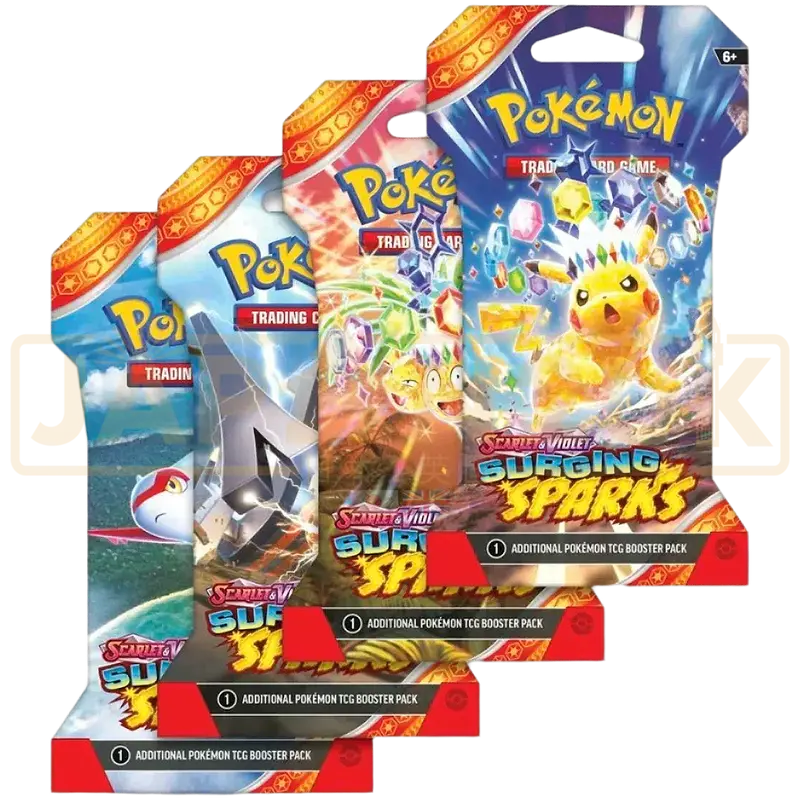 Pokemon Surging Sparks English Sleeved Booster Pack