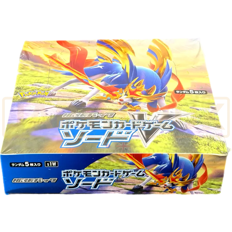 Pokemon Sword s1W Japanese Booster Box