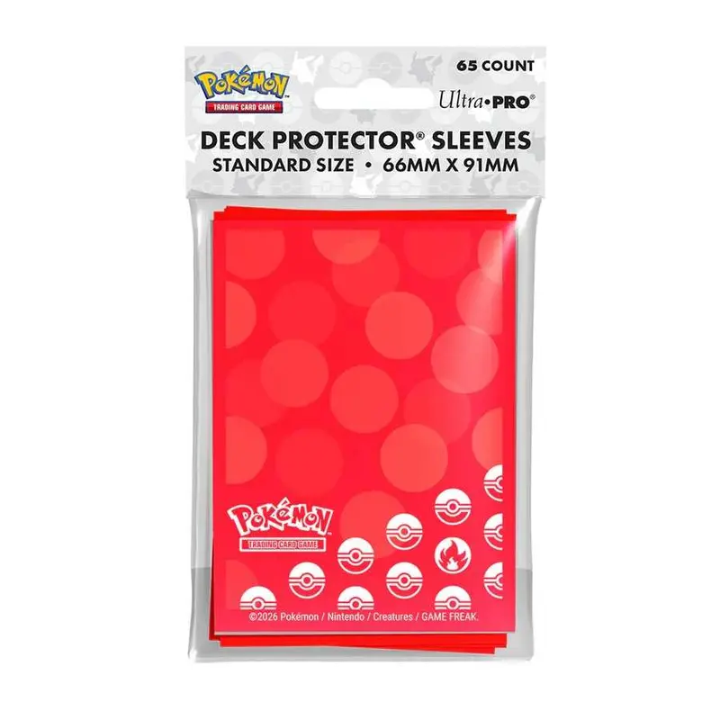 Pokémon TCG Fire Energy Deck Sleeves