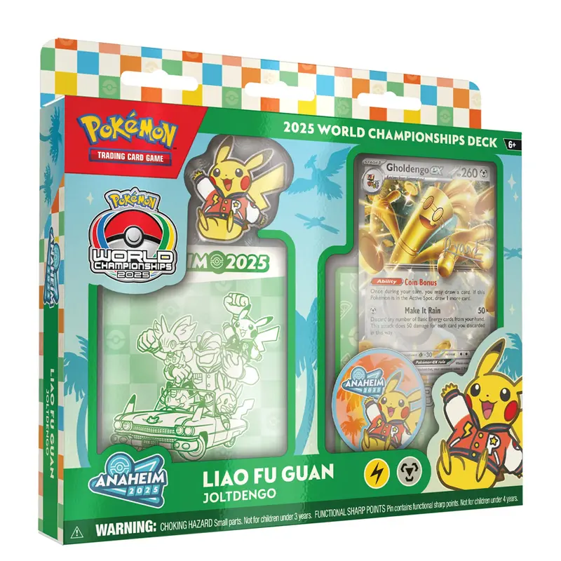 Pokémon TCG Joltdengo 2025 WC Deck