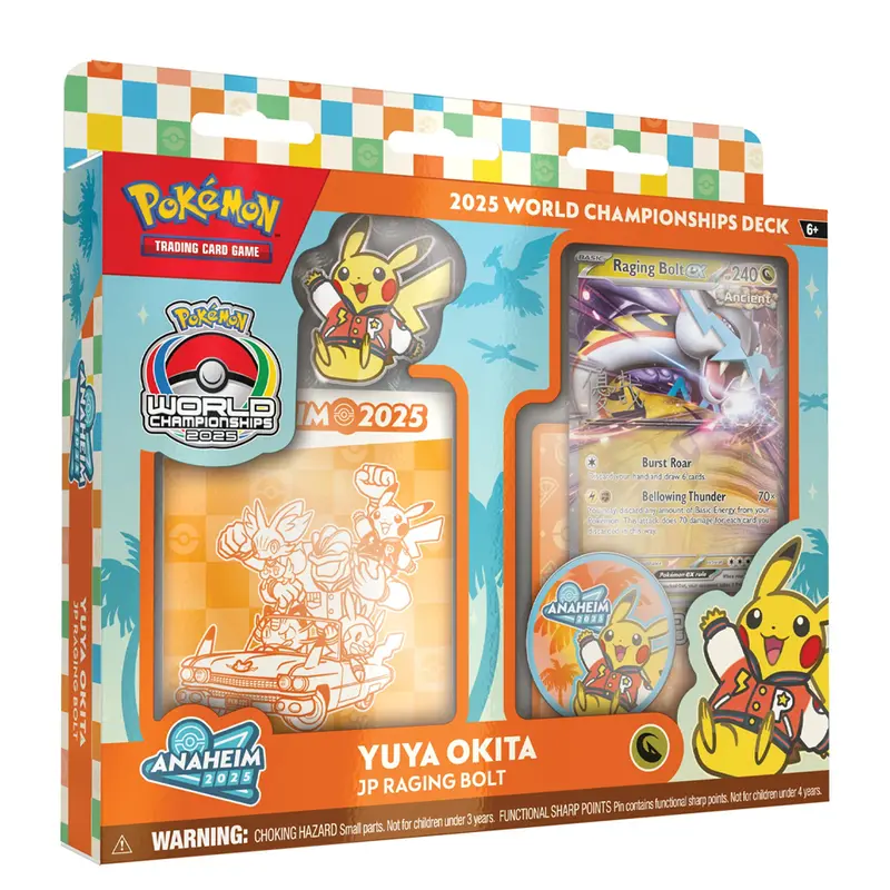 Pokémon TCG JP Raging Bolt 2025 WC Deck