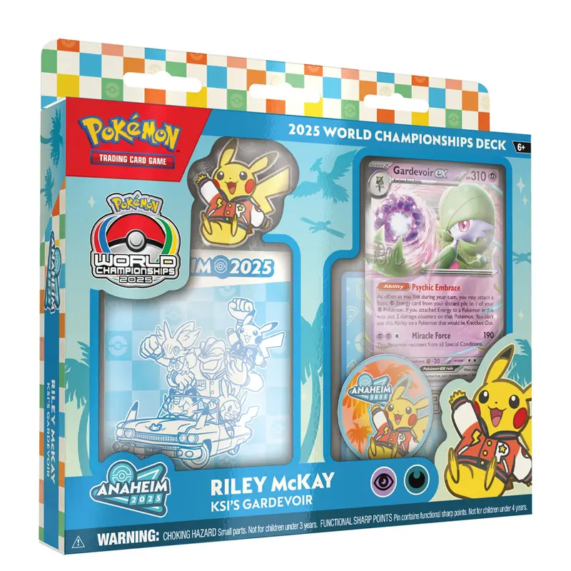 Pokémon TCG KSI's Gardevoir 2025 WC Deck