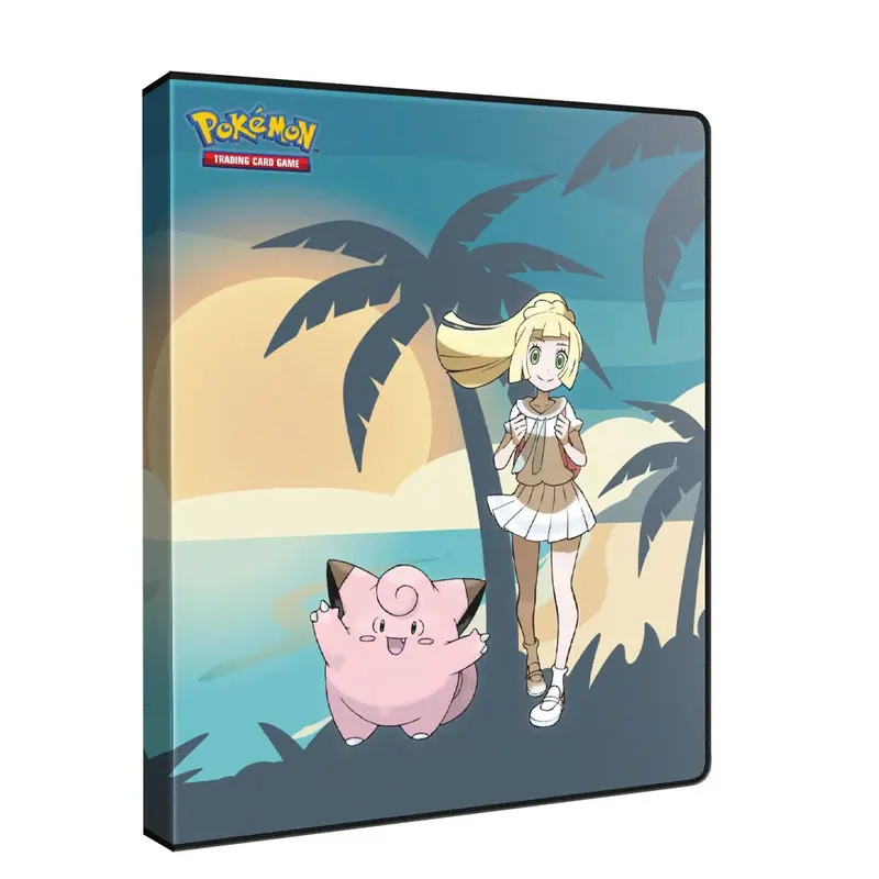 Pokémon TCG Lillie and Clefairy 9 Pocket Binder