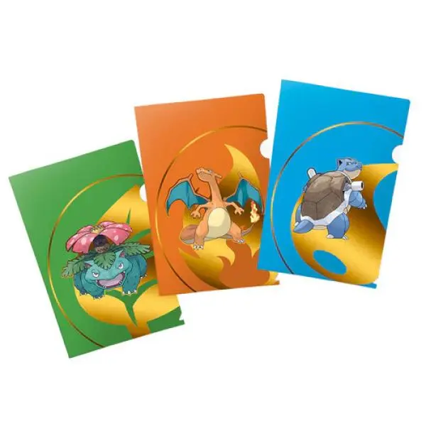 Pokemon Tournament Folios 3-Pack - Charizard, Blastoise, Venusaur (Series 1)