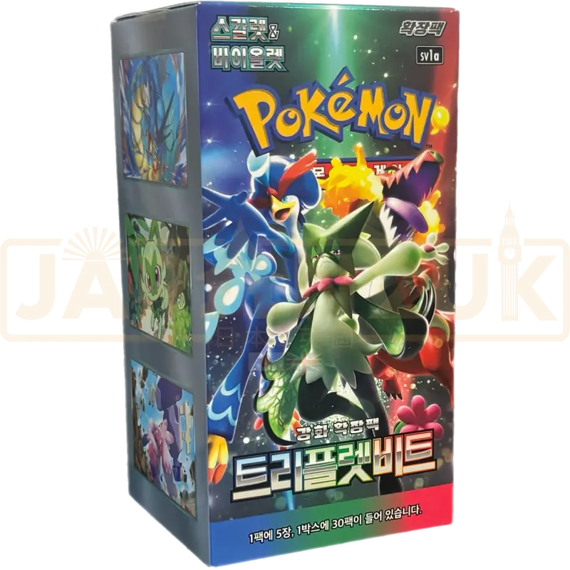 Pokemon Triplet Beat sv1a Korean Booster Box