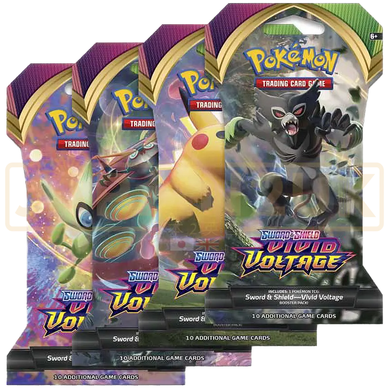 Pokemon Vivid Voltage English Sleeved Booster Pack