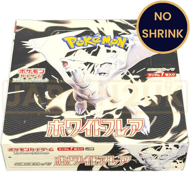 Pokemon White Flare sv11W No Shrink Japanese Booster Box