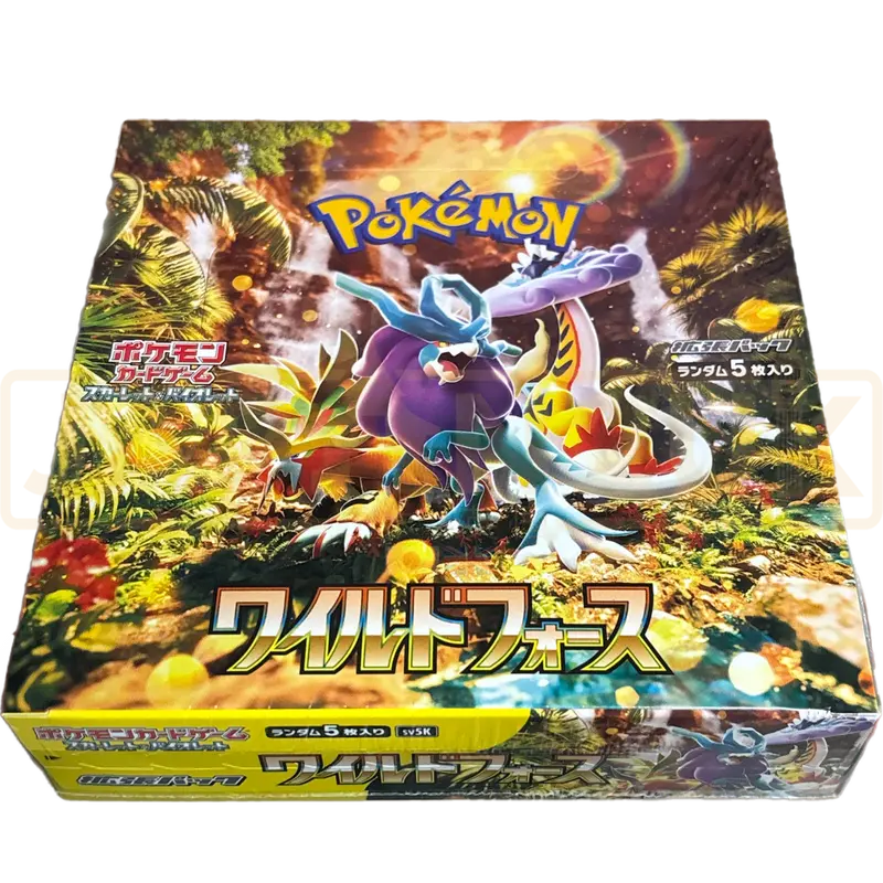 Pokemon Wild Force sv5K Japanese Booster Box