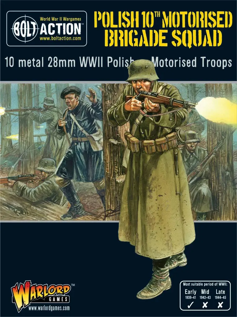 Polish 10th Motorised Brigade Squad - Poland (Bolt Action)