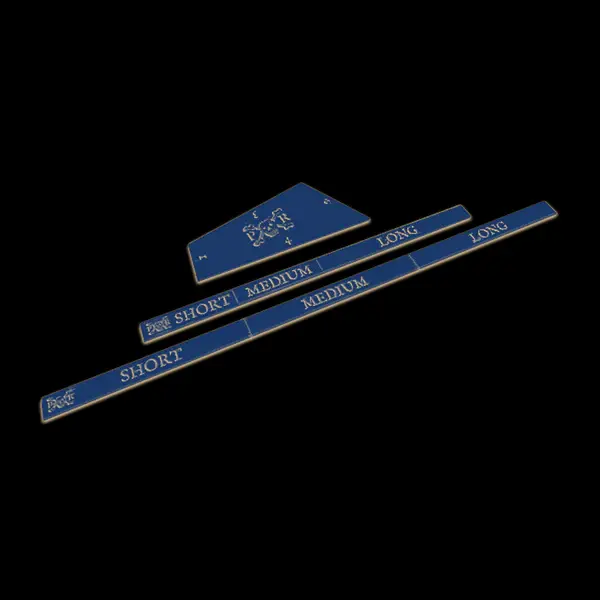 Port Royal Acrylic Rulers Set