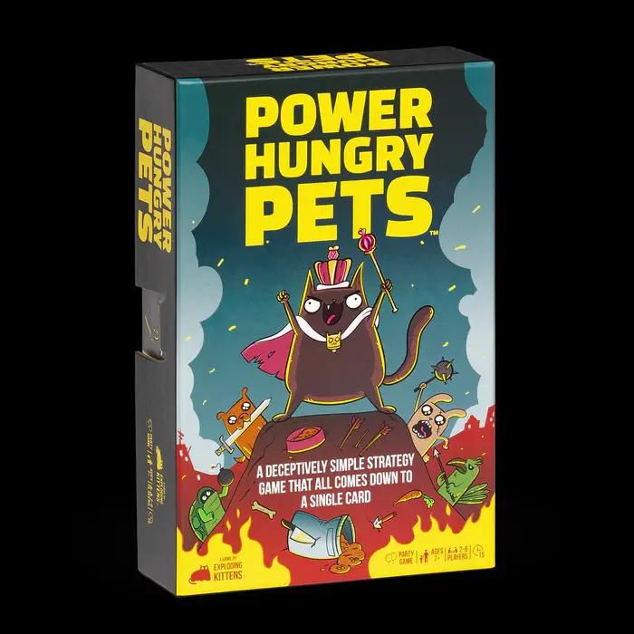 Power Hungry Pets - Card Game