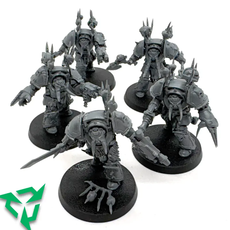 Preloved Chaos Space Marine Terminators