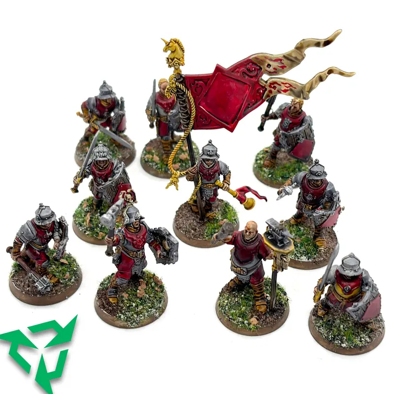 Preloved Cities of Sigmar Freeguild Steelhelm Squad