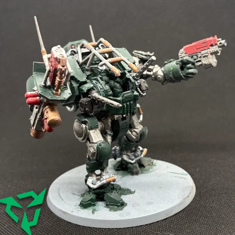Preloved Dark Angels Invictor Tactical Warsuit