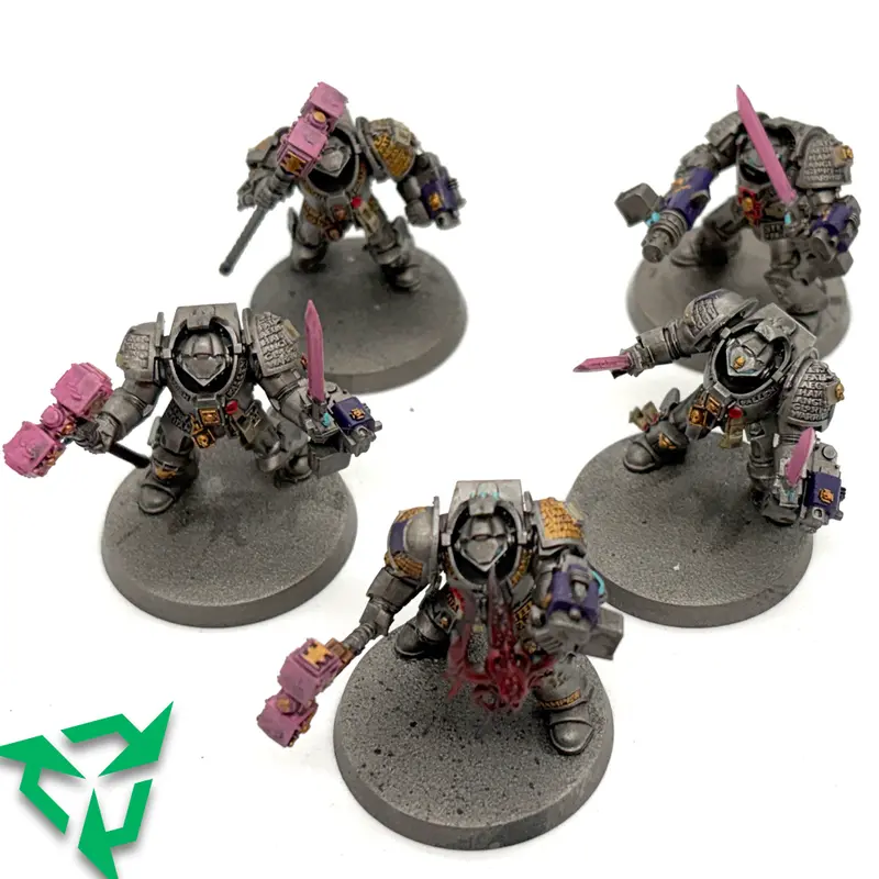 Preloved Grey Knight Terminator Squad