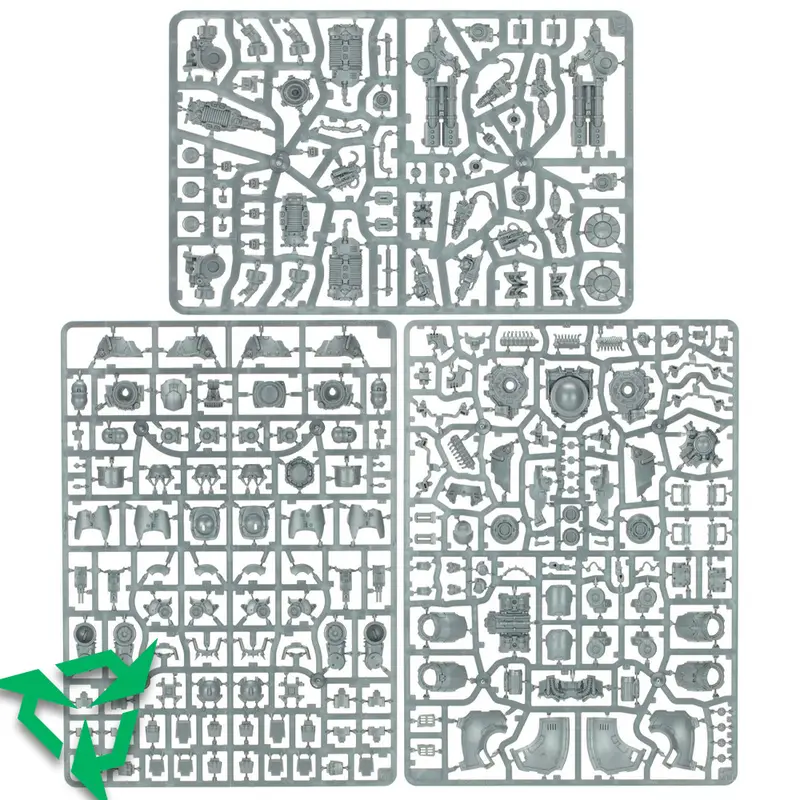 Preloved Horus Heresy Saturnine Chiron Dreadnought On Sprue