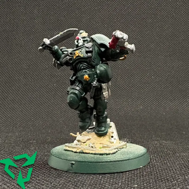 Preloved Space Marine Lieutenant In Reiver Armour