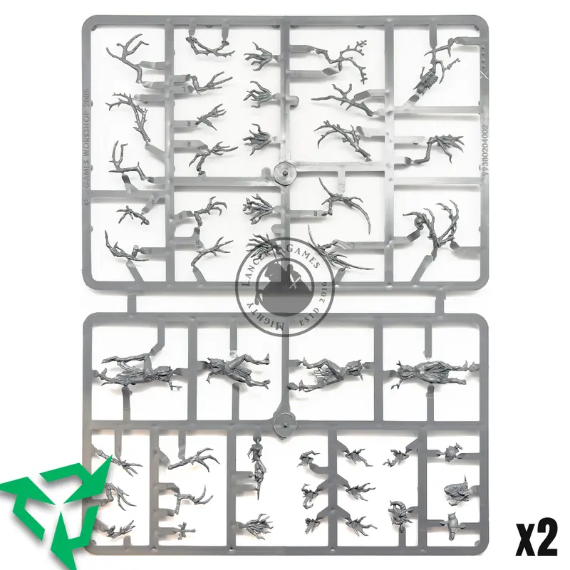 Preloved Sylvaneth Dryads On Sprue