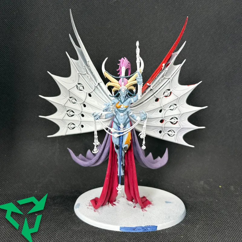 Preloved Synessa, the Voice of Slaanesh - Part Painted