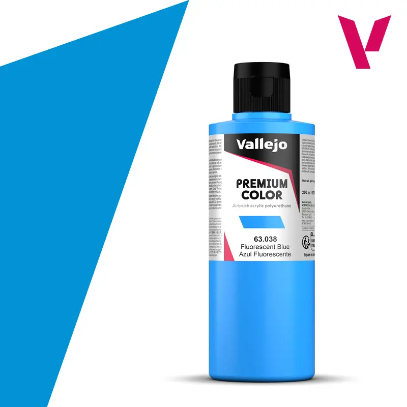 Premium Color Blue Flourescent 60ml