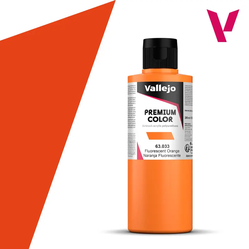 Premium Color Orange Flourescent 60ml
