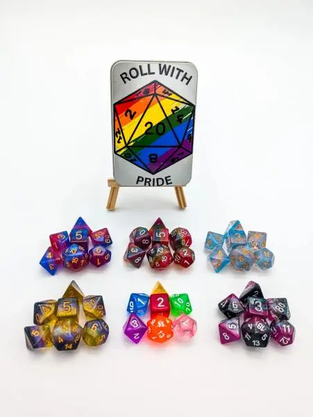 Pride Dice Tin