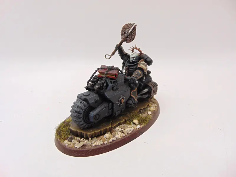 Primaris Chaplain on Bike