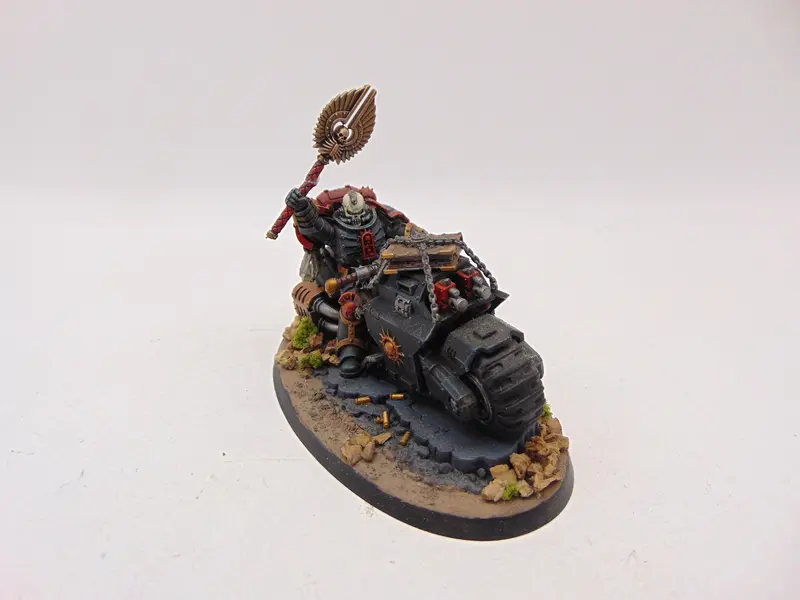 Primaris Chaplain on Bike