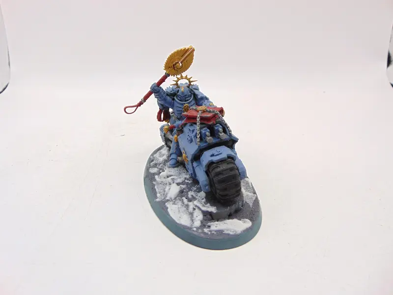 Primaris Chaplain on Bike
