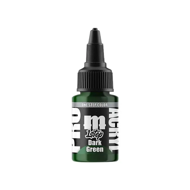 Pro Acryl 1 Step Dark Green | Water-Based Acrylic Paint 22ml