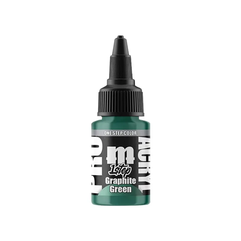 Pro Acryl 1 Step Graphite Green | Water-Based Acrylic Paint 22ml