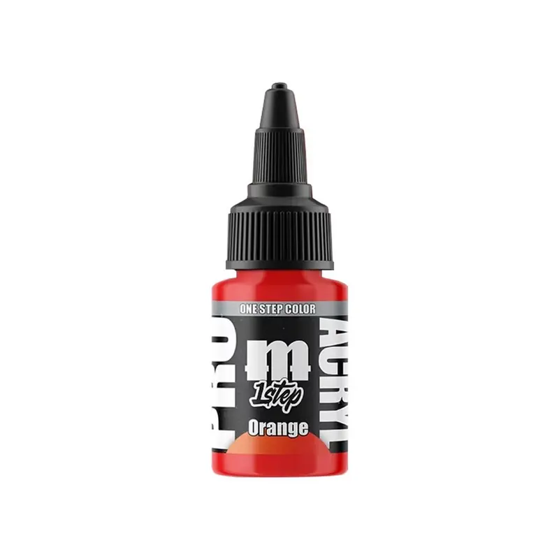 Pro Acryl 1 Step Orange | Water-Based Acrylic Paint 22ml