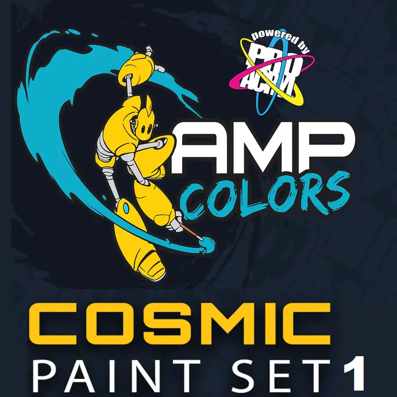 Pro Acryl AMP Colours Cosmic Paint Set #1