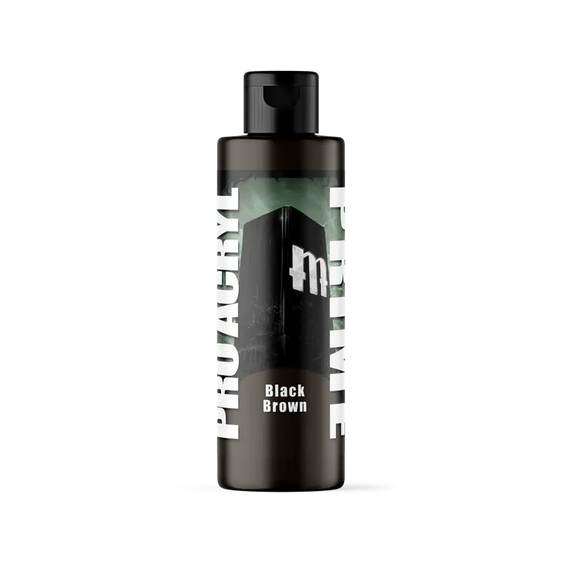 Pro Acryl Black Brown Primer Paint 120ml