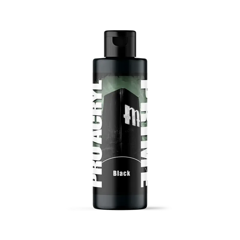 Pro Acryl Black Primer Paint 120ml