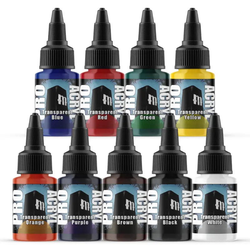 Pro Acryl Expansion Set #2 Transparents