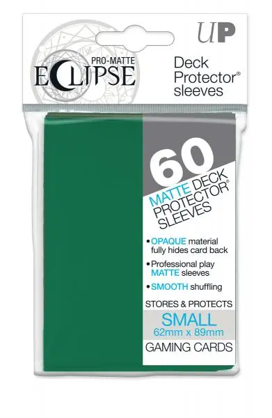 Pro Matte Small Deck Protectors (60ct) - Forest Green [ Pre-order ]