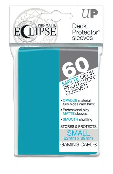Pro Matte Small Deck Protectors (60ct) - Sky Blue [ Pre-order ]