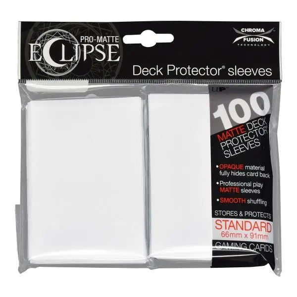 Pro Matte Standard Deck Protectors (100ct) - Arctic White [ Pre-order ]
